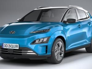 Hyundai Kona Electric 2021 3D Model