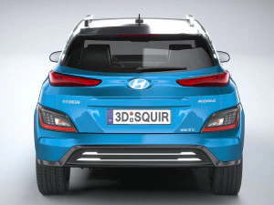 Hyundai Kona Electric 2021 3D Model