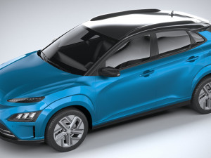 Hyundai Kona Electric 2021 3D Model