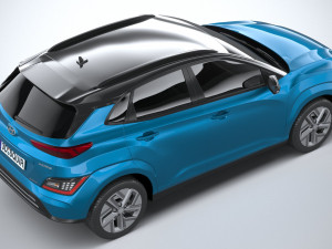 Hyundai Kona Electric 2021 3D Model