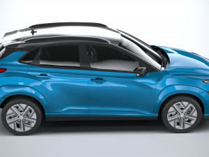 Hyundai Kona Electric 2021 3D Model