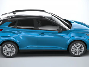 Hyundai Kona Electric 2021 3D Model