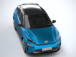 Hyundai Kona Electric 2021 3D Model