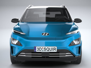 Hyundai Kona Electric 2021 3D Model