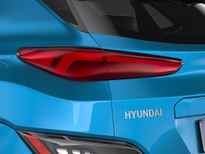 Hyundai Kona Electric 2021 3D Model