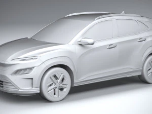 Hyundai Kona Electric 2021 3D Model
