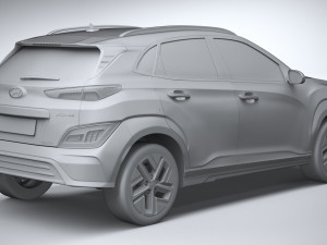 Hyundai Kona Electric 2021 3D Model