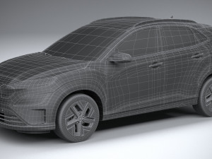 Hyundai Kona Electric 2021 3D Model