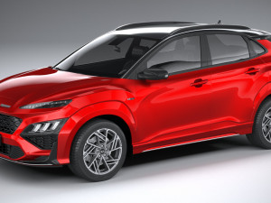 Hyundai Kona N-line 2021 3D 모델