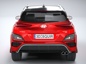 Hyundai Kona N-line 2021 3D Model