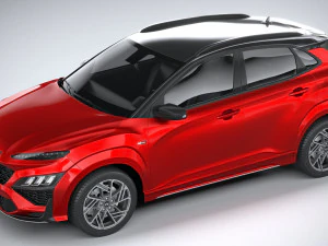 Hyundai Kona linha N 2021 Modelo 3D