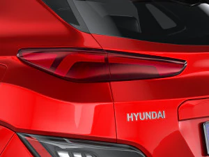 Hyundai Kona linha N 2021 Modelo 3D
