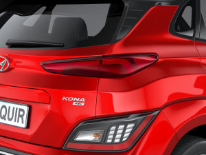 Hyundai Kona N-line 2021 3D Model