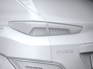 Hyundai Kona N-line 2021 3D Model