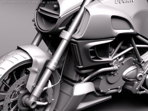 Ducati Diavel 2011 Modelo 3D