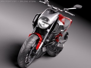 Ducati Diavel 2011 Modelo 3D