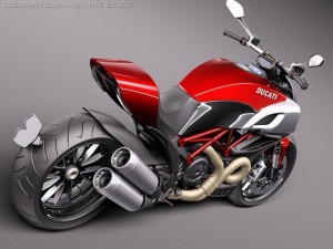 Ducati Diavel 2011 Modelo 3D