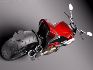 Ducati Diavel 2011 Modelo 3D