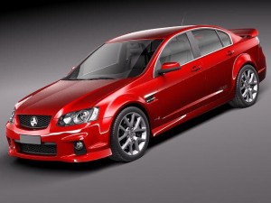 holden commodore 2011 sedan 3D Model