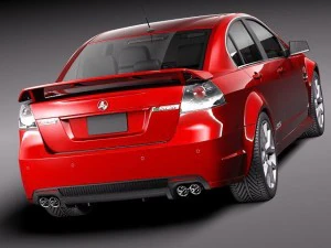 Holden Commodore 2011 Sedan 3D Model