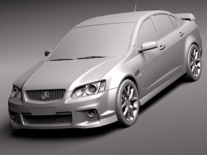 Holden Commodore 2011 Sedan Modèle 3D