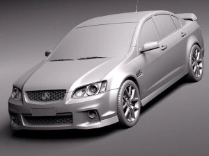 Holden Commodore 2011 Sedan 3D Model