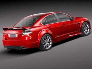Holden Commodore 2011 Sedan 3D Model