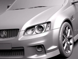 Holden Commodore 2011 Sedan 3D Model