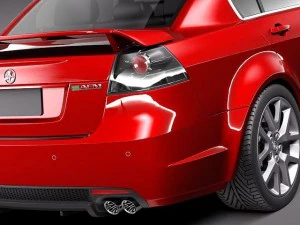 Holden Commodore 2011 Sedan 3D Model