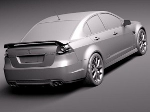 Holden Commodore 2011 Sedan Modèle 3D