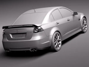 Holden Commodore 2011 Sedan 3D Model