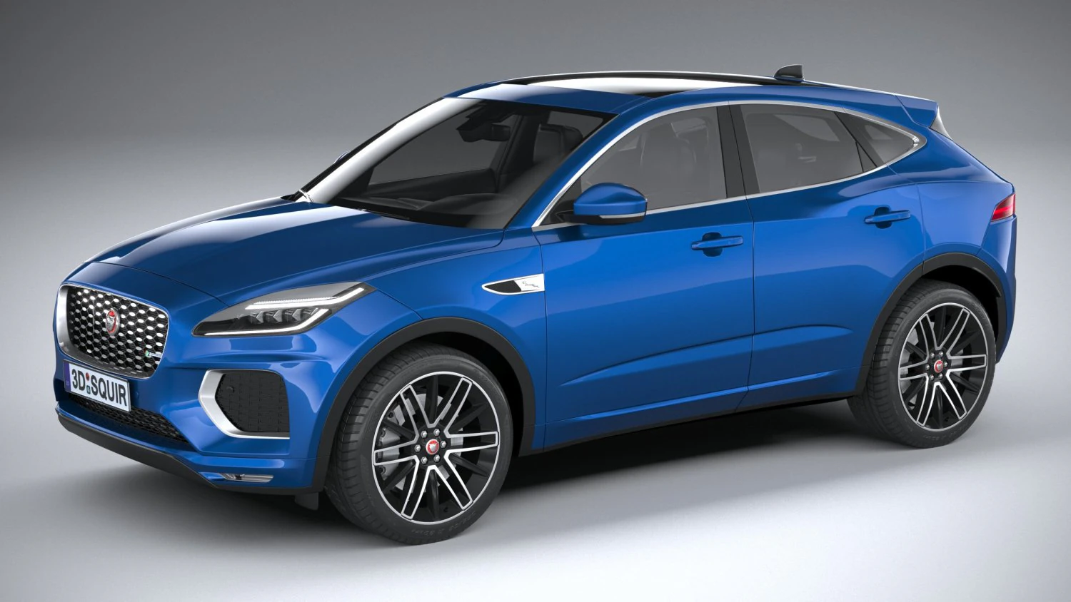 Jaguar E-pace R-dynamic 2021 3D Model .c4d .max .obj .3ds .fbx .stl .blend 