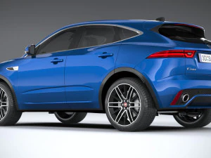 Jaguar E-pace R-dynamic 2021 3D Model
