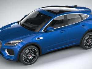 Jaguar E-pace R-dynamic 2021 3D Model