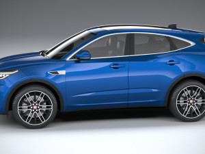 Jaguar E-pace R-dynamic 2021 3D Model