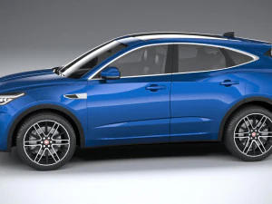 Jaguar E-pace R-dynamic 2021 3D Model