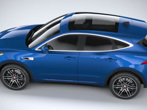 Jaguar E-pace R-dynamic 2021 3D Model