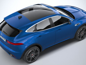 Jaguar E-pace R-dynamic 2021 3D Model