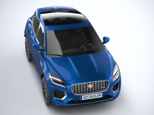 Jaguar E-pace R-dynamic 2021 3D Model