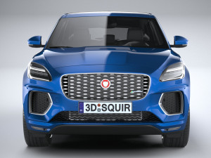 Jaguar E-pace R-dynamic 2021 3D Model