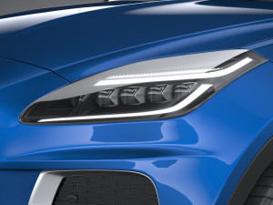 Jaguar E-pace R-dynamic 2021 3D Model