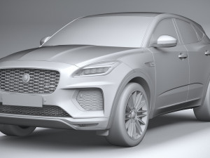 Jaguar E-pace R-dynamic 2021 3D Model