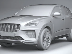 Jaguar E-pace R-dynamic 2021 3D Model