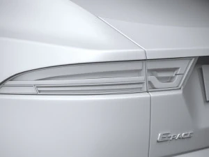 Jaguar E-pace R-dynamic 2021 3D Model