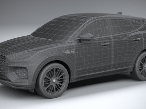 Jaguar E-pace R-dynamic 2021 3D Model