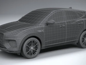 Jaguar E-pace R-dynamic 2021 3D Model