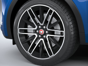Jaguar E-pace R-dynamic 2021 3D Model