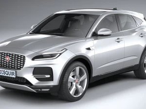 Jaguar E-pace Regular 2021 3D Model