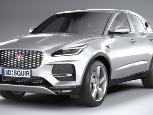 Jaguar E-pace Regular 2021 3D Модель