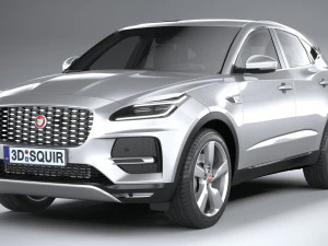 Jaguar E-pace Regular 2021 3D Model